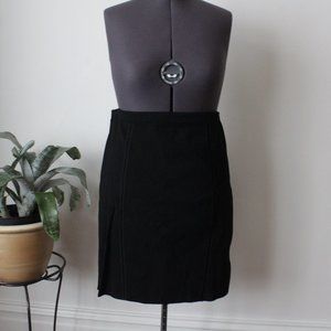 Katherine Barclay Black Fitted Knit Skirt size 2X